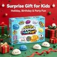 thumbnail image 4 of Christmas Advent Calendar Squishy Surprise, Daily Squishy Sensory Toy Gift, Sensory Stress Relief Gift for Kids and Adults, 4 of 9