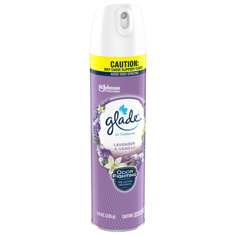 Glade Air Freshener Spray for Home, Clean Linen Scent, Fragrance Infused  With Essential Oils, Invigorating and Refreshing, With 100% Natural  Propellent, 8.3 Oz, Air Fresheners