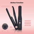thumbnail image 4 of Hair Straightener and Curler 2 In 1 - USB Rechargeable Multi-Styler Twist Ceramic Flat Iron, Mini Portable Hair Modeling Tool , 3 Levels Adjustable Temps, 4 of 7