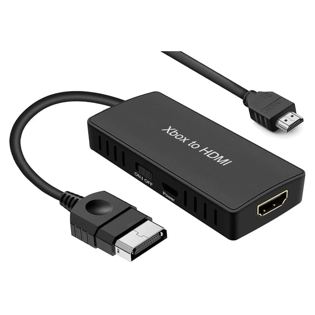 Y.D.F Original Xbox to HDMI Converter HDMI Cable for Xbox. Convert The Native Ypbpr Signals to Digital HDMI Signals. Provide The Best Graphic Processing (100% Improved Picture Quality)