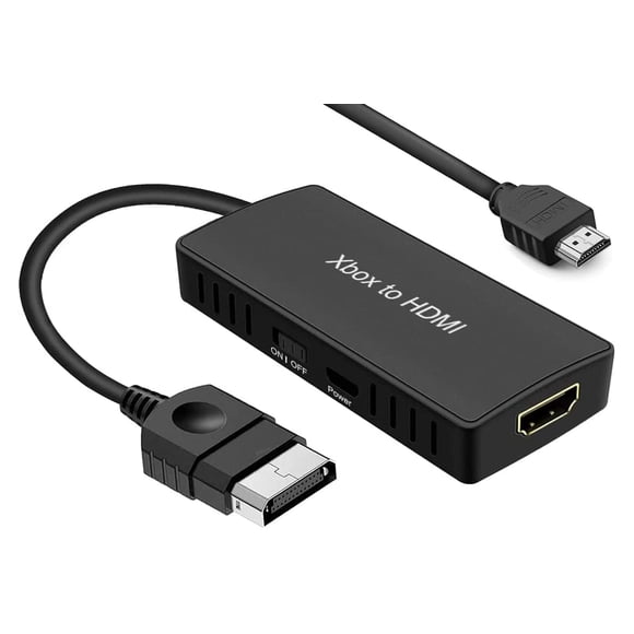 Y.D.F Original Xbox to HDMI Converter HDMI Cable for Xbox. Convert The Native Ypbpr Signals to Digital HDMI Signals. Provide The Best Graphic Processing (100% Improved Picture Quality)