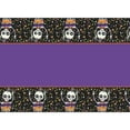 thumbnail image 2 of Skeleton Trick or Treat Halloween Plastic Party Tablecloth, 84 x 54in, 2 of 4