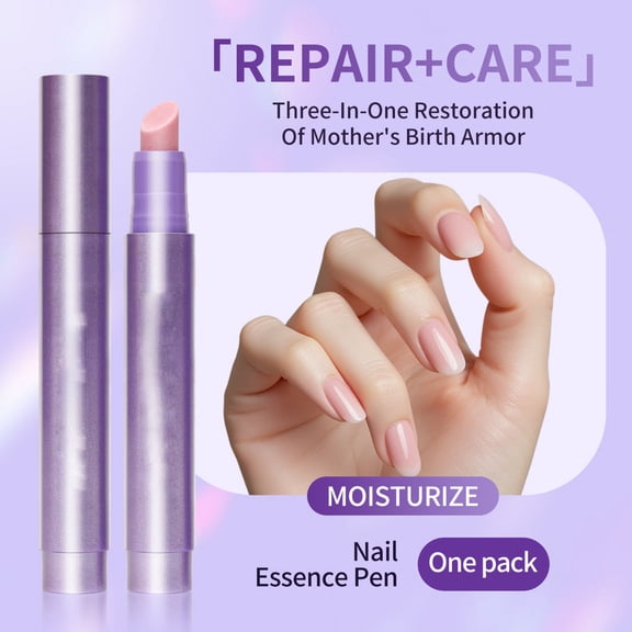 Moisturizing Nail Pen with Hydrating Repairing Oil for Nail Care, 3.5ml Nail Strengthener & Protector, 1-Pack