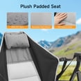 thumbnail image 4 of Dovov Hammock Camping Chair, Outdoor Swing Hammock Chair Portable Folding Chair with Adjustable Backrest and Carry Bag, 4 of 11