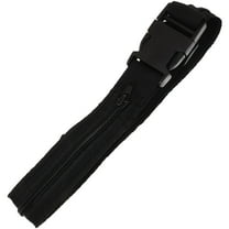 OFFIGAM Lightweight Running Belt with Hidden Zipper Pocket for Travel, Sports, Outdoor Activities - Black