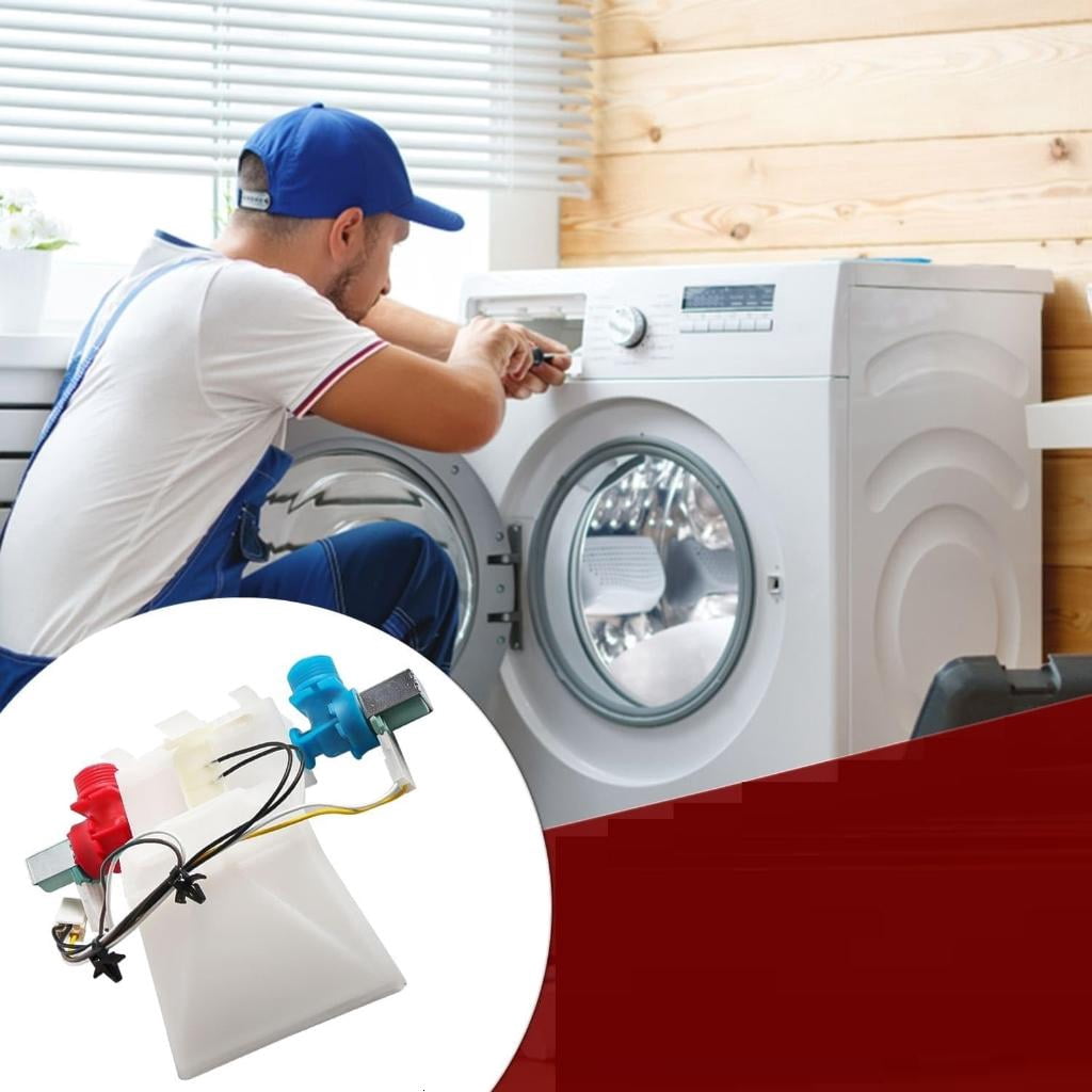 ANXPTIME Easy Installation Hot and Cold Water Inlet Valves for Washer Repair