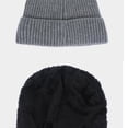 thumbnail image 6 of Dxzfnsa Wool Waterproof Winter Beanie Hat with Brim Fleece Lined Knit Cap for Cold Weather & Large Head Gift for Men & Women, 6 of 6