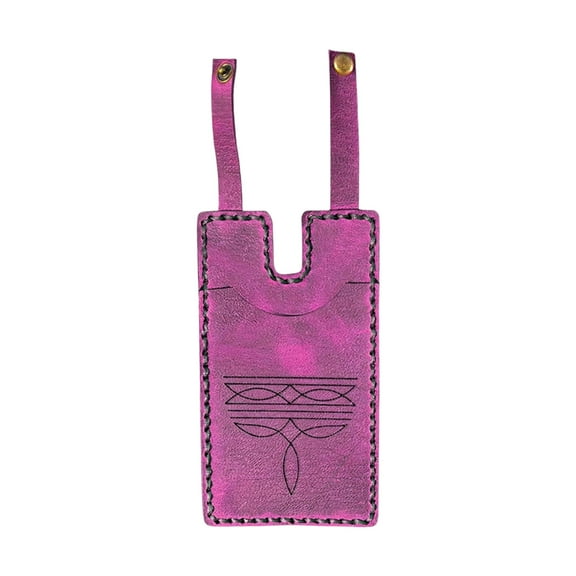 Women Western Boot Wallet Boot Card Holder with Adjustable Strap Leather Western Wallet Leather Boot Wallet for Women