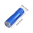 thumbnail image 2 of Soimiss 5Pcs Outdoor Flashlight Aluminum LED Emergency Light Compact Lightweight Assorted Colors, 2 of 8