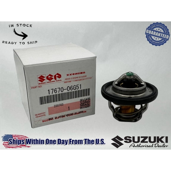 Suzuki Genuine OEM Authentic Thermostat 17670-06G51