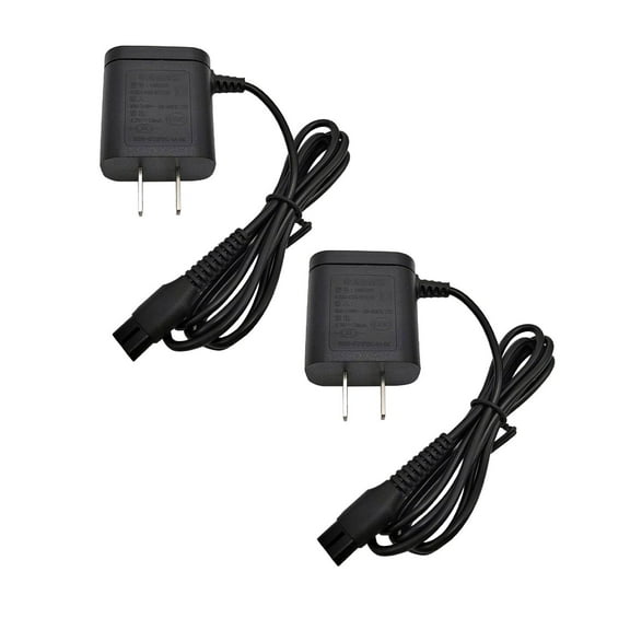 2Pack A00390 Shaver Charger Power Cord Adaptor Fit For Shaver For Shaver Charger A00390 S300 301 512 526 Rq310 4.3V Office&Craft&Stationery Home Decor