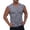 Grey, variant on Mens Summer Knitted Ribbed Fitness Slim Fitted Long T Shirts Sleeveless Vest Tee Tops under Scrub Men Long Sleeve Shirts Workout Top Mens Large Shirt 6xl T Shirts for Men Big and Tall Men