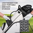 thumbnail image 4 of Golf Pouch Bag Ball Holder Valuable,Golf Storage Zipper Handbag Pocket with Gear Clip Hook to Attach Bag Lightweight Portable, 4 of 7