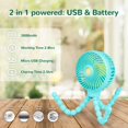 thumbnail image 4 of Mini ventilador YONGSHENG para cochecito de bebé portátil con clip y trípode flexible, 4 of 5