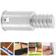 thumbnail image 4 of 4 Pcs Embout Fileté Adaptateur de Balai Remplacement Poignée en Acier Inoxydable Type Américain, 4 of 8