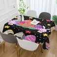 thumbnail image 5 of Coolnut Easter Eggs Bunny Floral Tablecloth Rectangle Colorful Table Cloth Large Square Table Cover for Dining Kitchen Party 54"x72" Decor Gift, 5 of 7