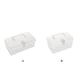 thumbnail image 4 of Billuyoard Organizador transparente Mascarilla Contenedor Asa para el hogar Paquete de almacenamiento Embalaje Almacenamiento Accesorios Rectángulo Almacenamiento y organización del hogar Grande Billuyoard HA079046-01, 4 of 6