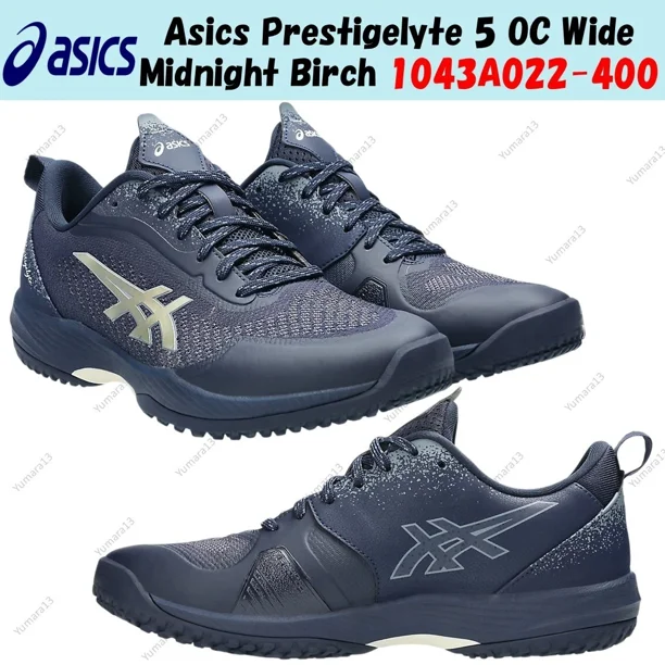 Asics Prestigelyte 5 OC Wide Midnight Birch 1043A022-400 Men's Size