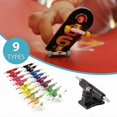 thumbnail image 2 of Trucks With Tool For 32.5mm Fingerboard Skateboard Wooden Deck Accessory, 2 of 5