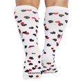 thumbnail image 3 of Printsupport Chaussettes de Soutien pour Femmes 12 mmHg Ananas Régulier, 3 of 7