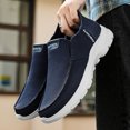 thumbnail image 2 of Men's Slip-on Knit Mesh Walking Shoes, 2 of 7