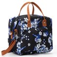 thumbnail image 5 of EastVita Lunch Bags Insulated Cooler Tote Bag with Detachable Shoulder Strap Large and Reusable Handle Suitable for Work School Travel Picnic Black, 5 of 12