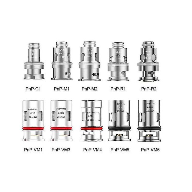 5 unids/caja Voopoo Pnp bobina Pnp1 VM Vm1 Vm4 Vm5 Vm6 núcleo de repuesto de atomización de bobina-bba Ws