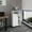 White#2, variant on Wooden Cabinets, Bar Cart Two Pull-Down Door Cabinets and Two Open Shelves,White, White Living Room Cabinets,Pine Cabinets With Doors, Furniture Primary Living Space Cabinets