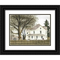 Jacobs, Billy 32x25 Black Ornate Wood Framed with Double Matting Museum Art Print Titled - Grandmas House