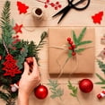 thumbnail image 4 of 60 Pcs Artificial Pine Needles Branches Christmas Greenery Stems Picks Christmas Artificial Red Berry Stems for Garland Wreath Outdoors Decorations,Christmas Decorations for Home, 4 of 7