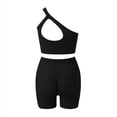 thumbnail image 7 of Sngxgn Yoga Sets for Women Workout Outfits for 2 Piece Seamless Sport Bra High Waist Yoga Leggings Sets(Black,M), 7 of 7