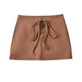 thumbnail image 5 of New Casual Hip Cover Skirt Feminine Sexy Skirt-Coffee-L, 5 of 5