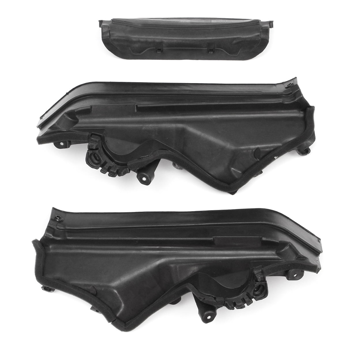 3Pcs Set Engine Upper Compartment Partition Panel Fit BMW X5 X6 E70 E70N E71 New