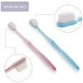 ZENMELE Manual Toothbrushes Extra Soft Toothbrush Nano Toothbrush For