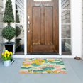thumbnail image 5 of Yayeee Doormat for Inside 20"x32" Absorbent Low-Profile Washable Non-Slip Rubber Backed Entryway Rug, Floral Wave, 5 of 8
