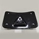 thumbnail image 3 of Black Curved Laydown License Plate Bracket for Harley Fat Bob Super Glide Dyna, 3 of 5