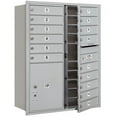 thumbnail image 3 of Salsbury Industries 15 Door Front Load 4C Horizontal Mail Center with 1 Parcel Locker, 3 of 3
