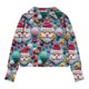 thumbnail image 4 of Blusa de manga larga con capucha, cuello redondo, manga larga, corta, sudadera polar para niñas de 5 a 14 años, blusa de poliéster, 4 of 4