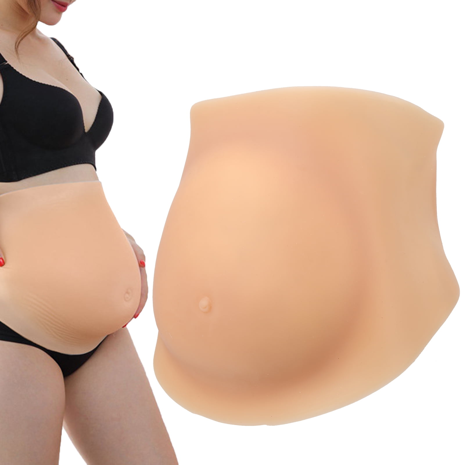 Female Fake Pregnancy Pregnant Bag False Artificial Baby Tummy Belly Handmade US 
