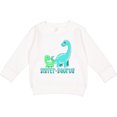 thumbnail image 2 of Inktastic Sister-saurus Cute Brontosaurus Family Toddler Sweatshirt, 2 of 4