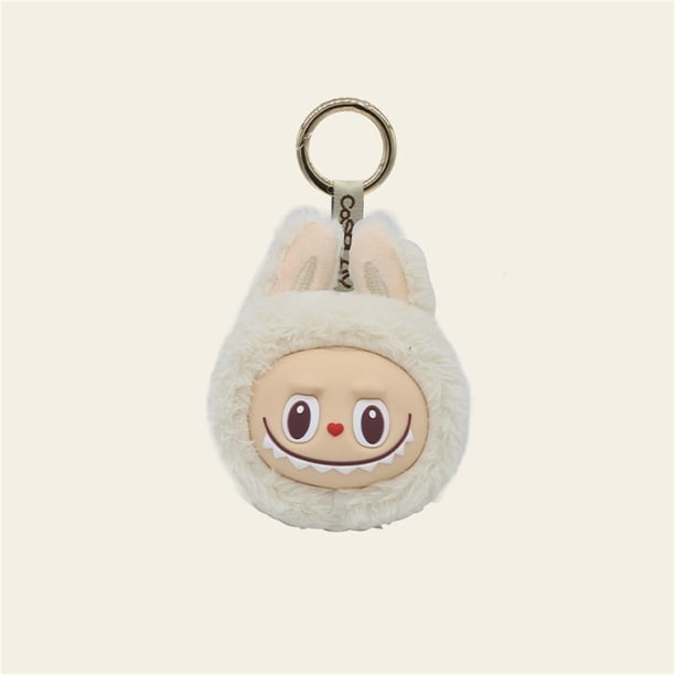 Pop Mart Labubu Nuevo pendiente de muñeca de peluche de macarrón de monstruo de Labubu de Pop Mart