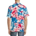 thumbnail image 4 of No Boundaries Men's and Big Men's Short Sleeve Printed Rayon Shirt, 4 of 6