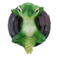 thumbnail image 2 of Ranas Artesanales de Resina DIY Flotando en Decoración Del Estanque de Hojas de Loto Fuente Ornamento Jardín Patio CUTICAT Juguete de rana flotante, 2 of 8