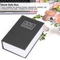 thumbnail image 2 of EIMELI Book Safe with Real Pages  Combination Book Lock Box  Cash Safe  Secret Hidden Storage  Fake Dictionary Book Box black, 2 of 9