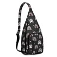 thumbnail image 1 of Floral Vintage Sling Backpack - Lightweight Travel Bag with Bohemian Patterns, 1 of 4
