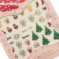 thumbnail image 3 of Nails Art Sticker Merry Christmas 3D Golden Elements Nail tips Christmas nail sticker Wrap Sticker Tips DIY Manicura Stickers Tool, 3 of 7