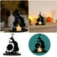 thumbnail image 2 of Candelabro de bruja de Halloween Adornos decorativos para el hogar Adornos decorativos curiosos Adornos de bruja Truco o trato Crisol Sin vela, 2 of 8