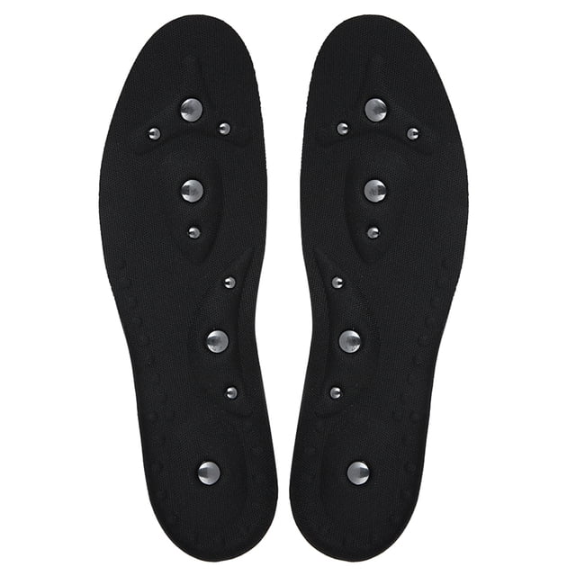 Plantillas de masaje magnético, 1 par de almohadillas magnéticas para zapatos de terapia magnética, inserciones para zapatos de masaje diseñadas para durar