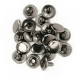 thumbnail image 2 of Round Cap Rivet,200 Sets Double Cap Rivet Iron Stud Nail for Leather Craft Bags, Belts, Clothes DIY Repairment, 2 of 7