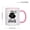 pink, variant on 11oz gothic raven coffee mug features a striking black and white ceramic design, showcasing a mysterious crow with a thought bubble that reads "I Need The Shines". Perfect for enjoying both tea